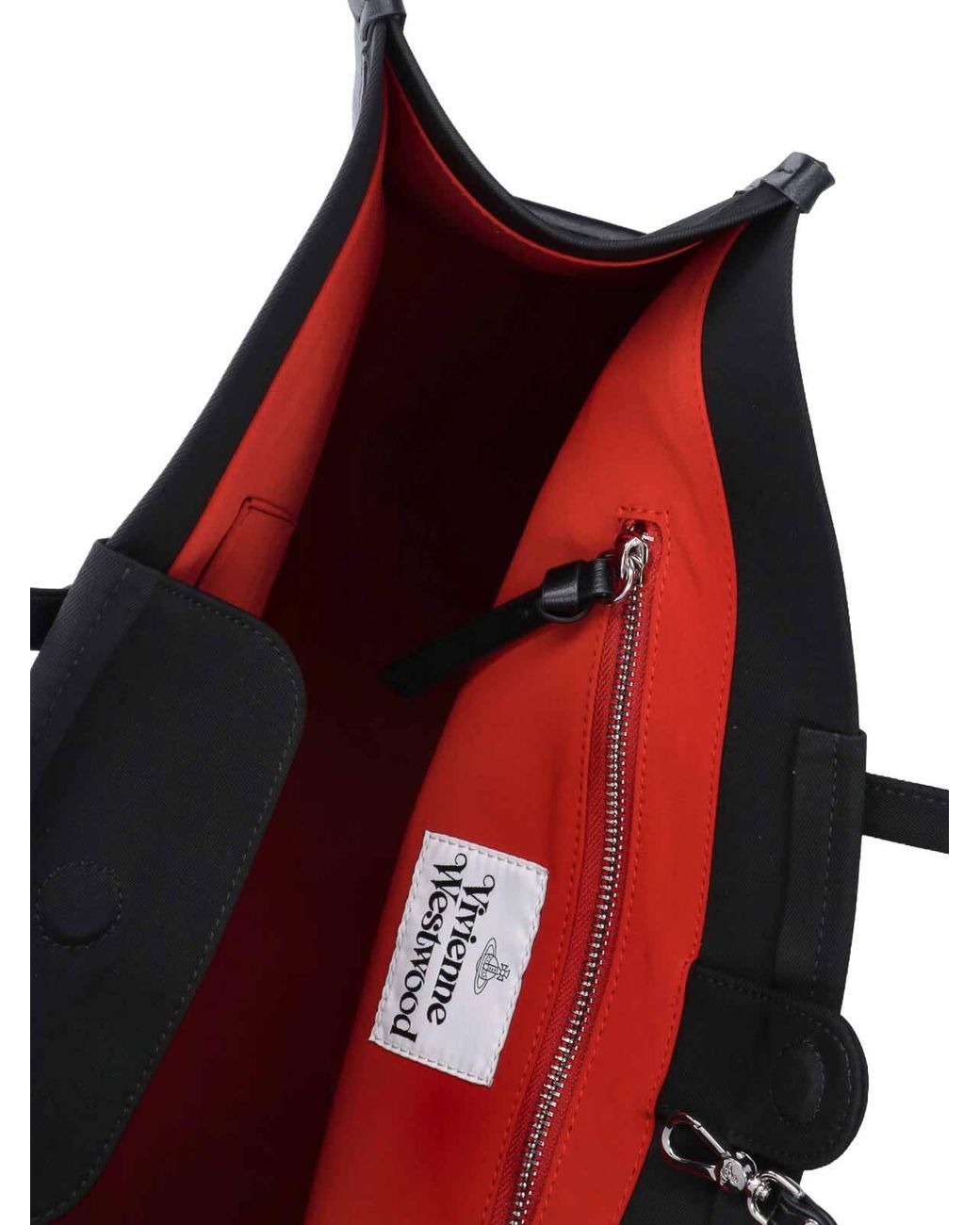 Vivienne Westwood Black Troy Tote Bag