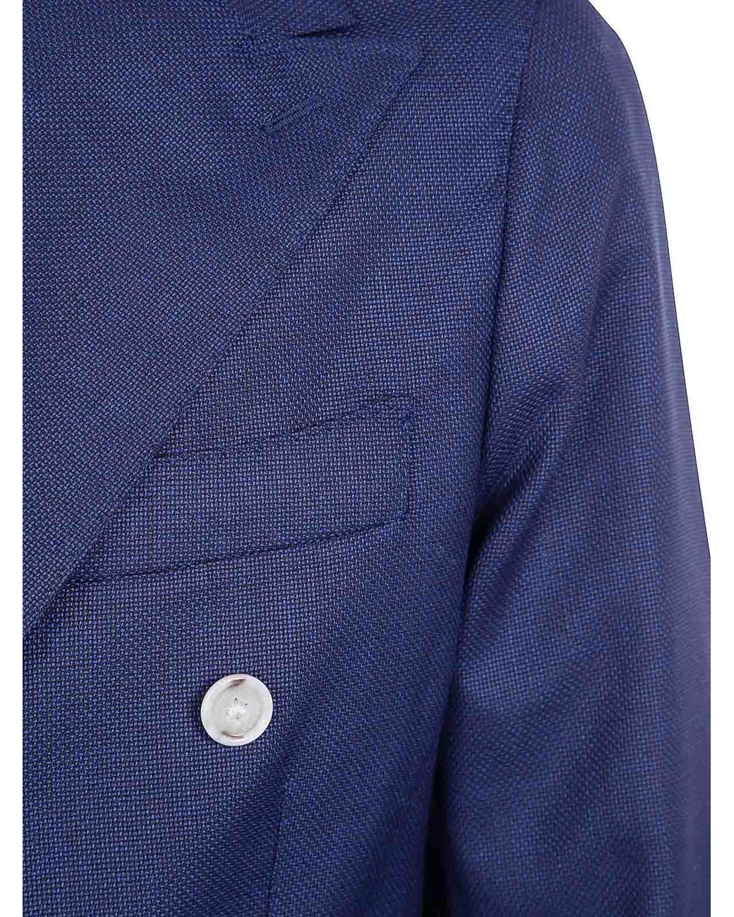 Barba Napoli Blue Bactive Double Opsak Jacket for men