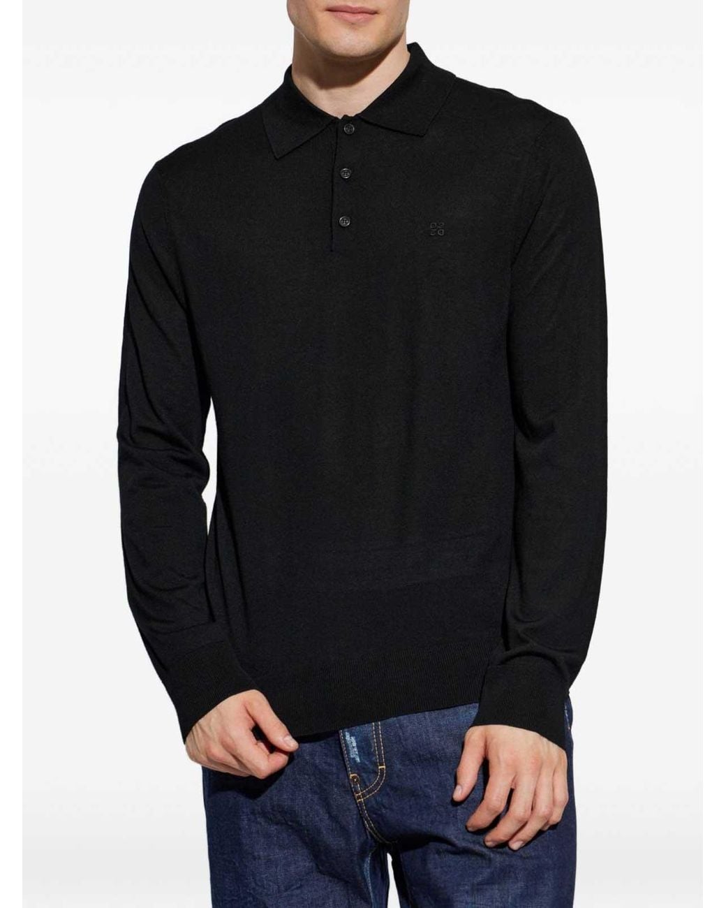 Suéter Cuello Redondo DSquared² de hombre de color Black