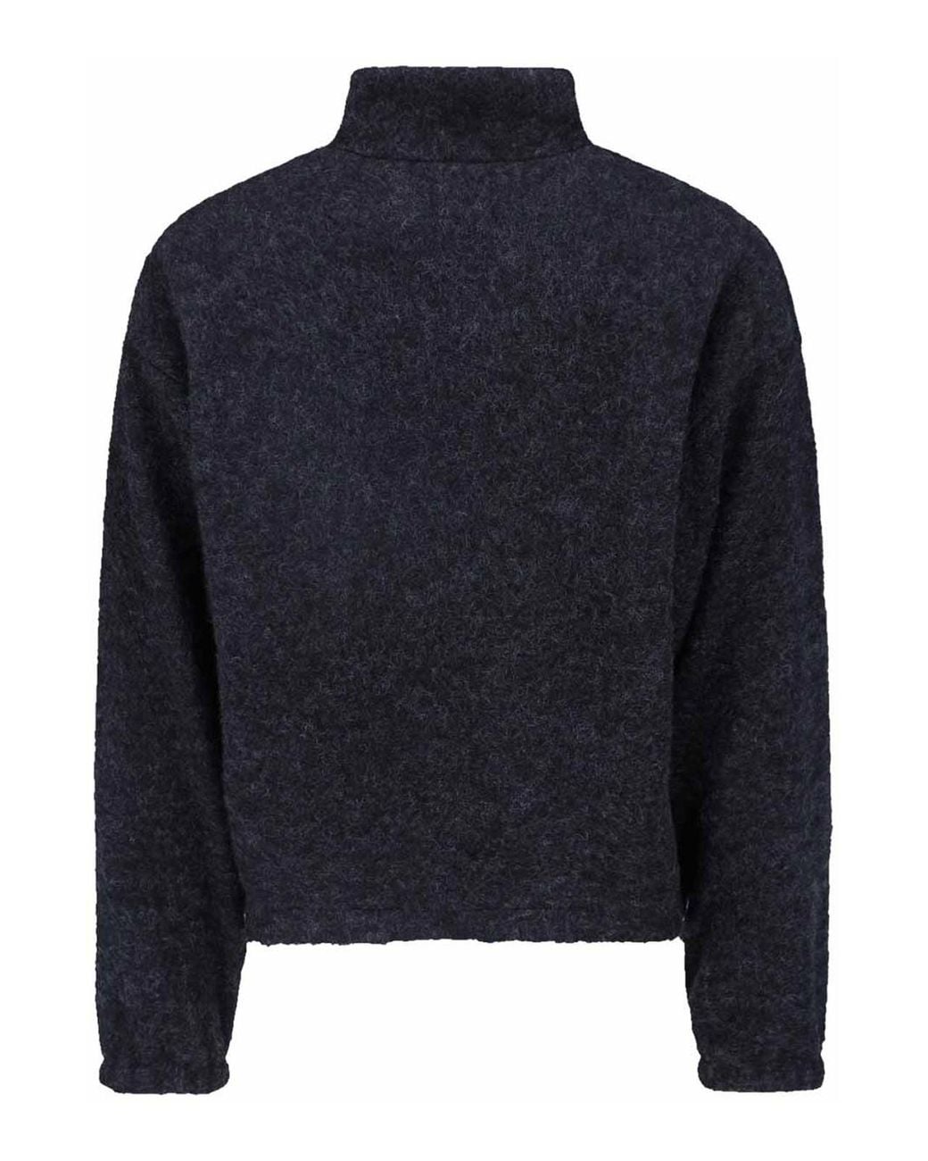 Jil Sander Blue Wool Zip Jacket for men