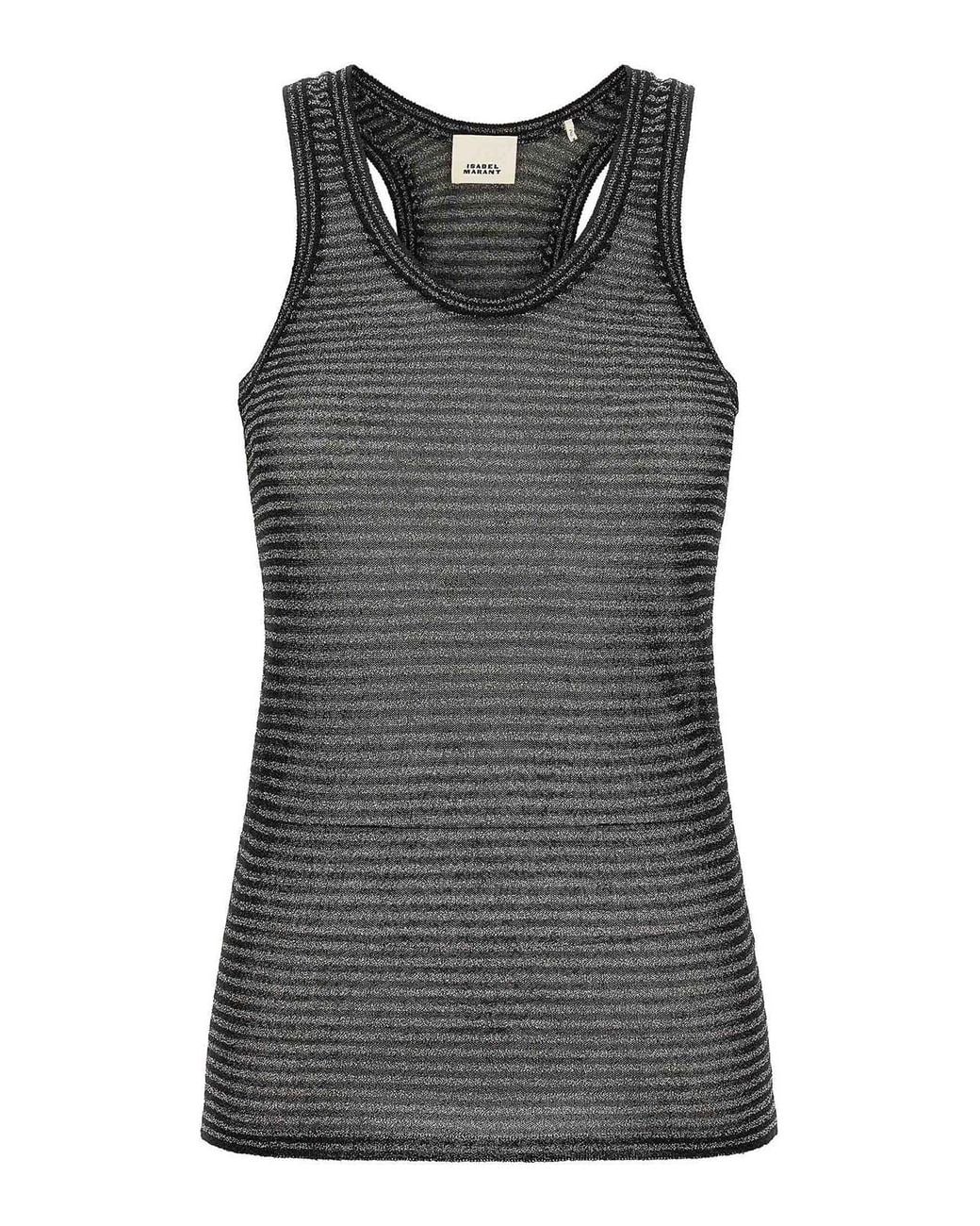 Isabel Marant Black Cevara Tank Top
