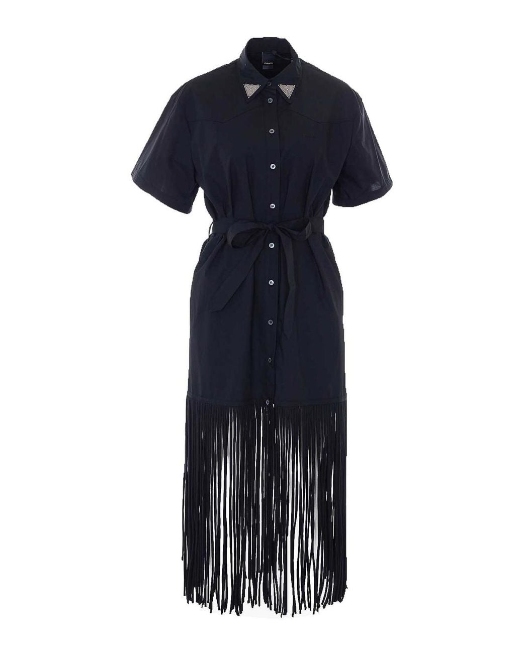 Pinko Blue Avigliano Chemisier Dress