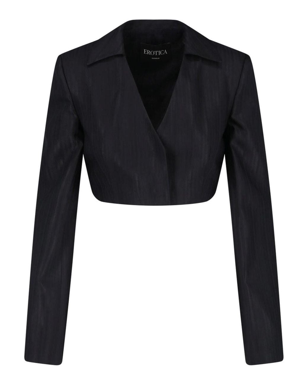 Dondup Black Crop Blazer