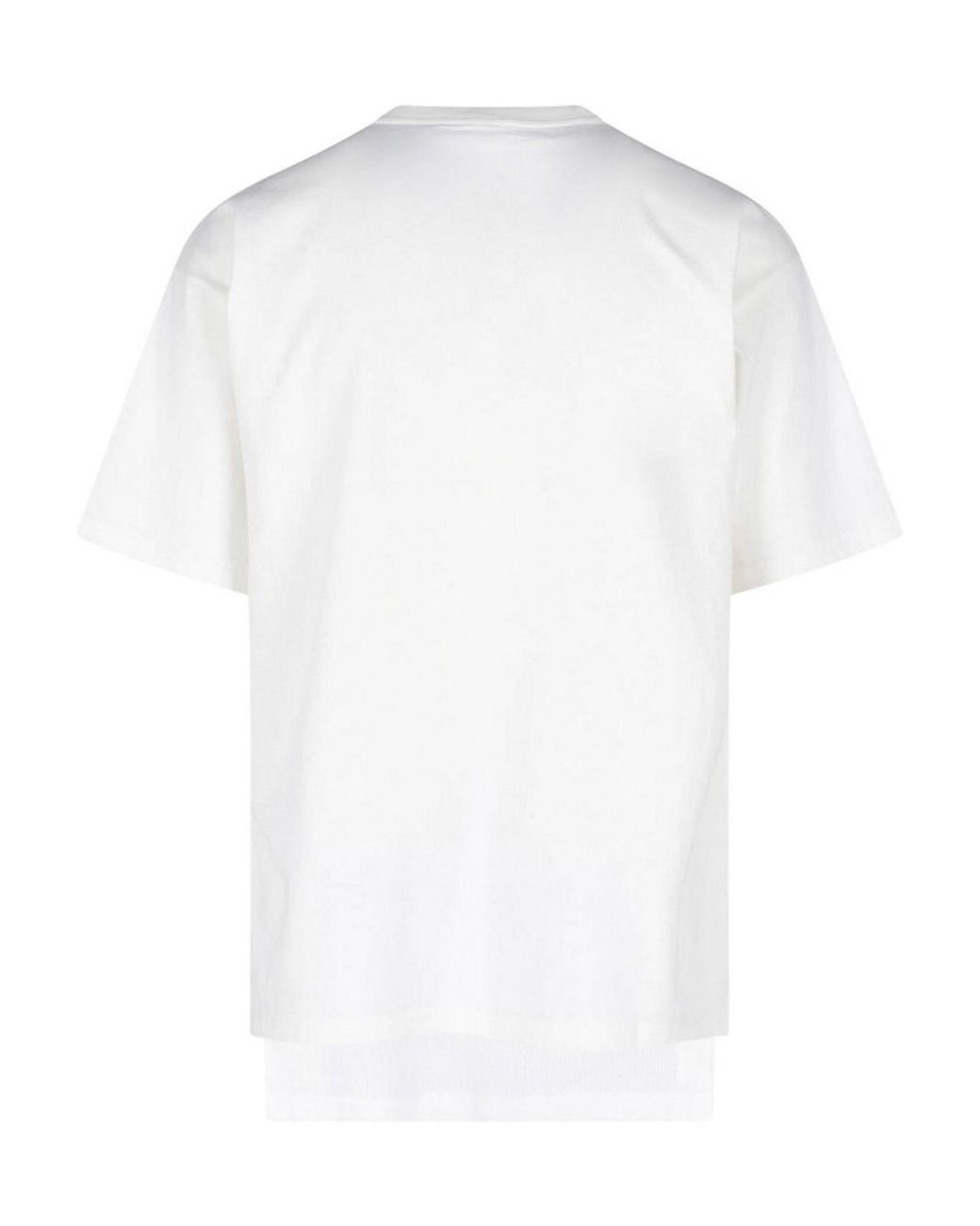 Maison Margiela White Cotton T-Shirt for men
