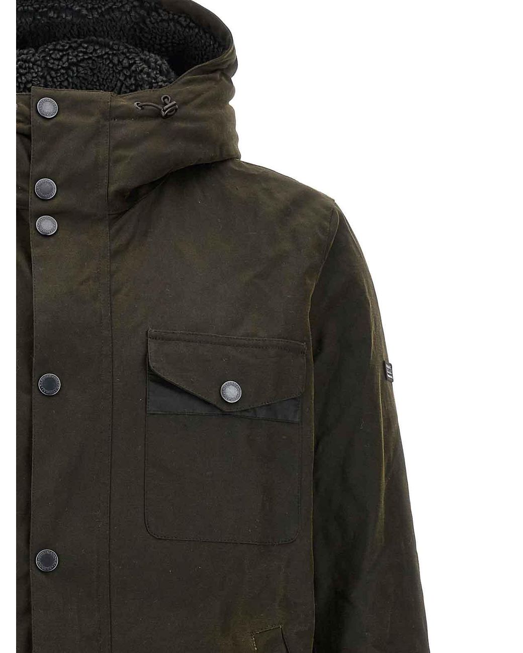 Barbour Gray Kevlar Jacket for men