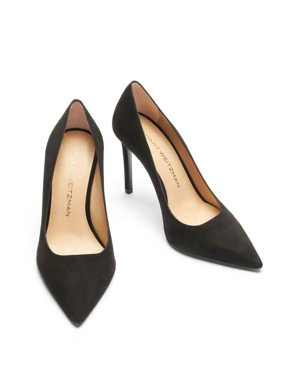 Stuart Weitzman Black "Stuart Power" Decollete T. 100