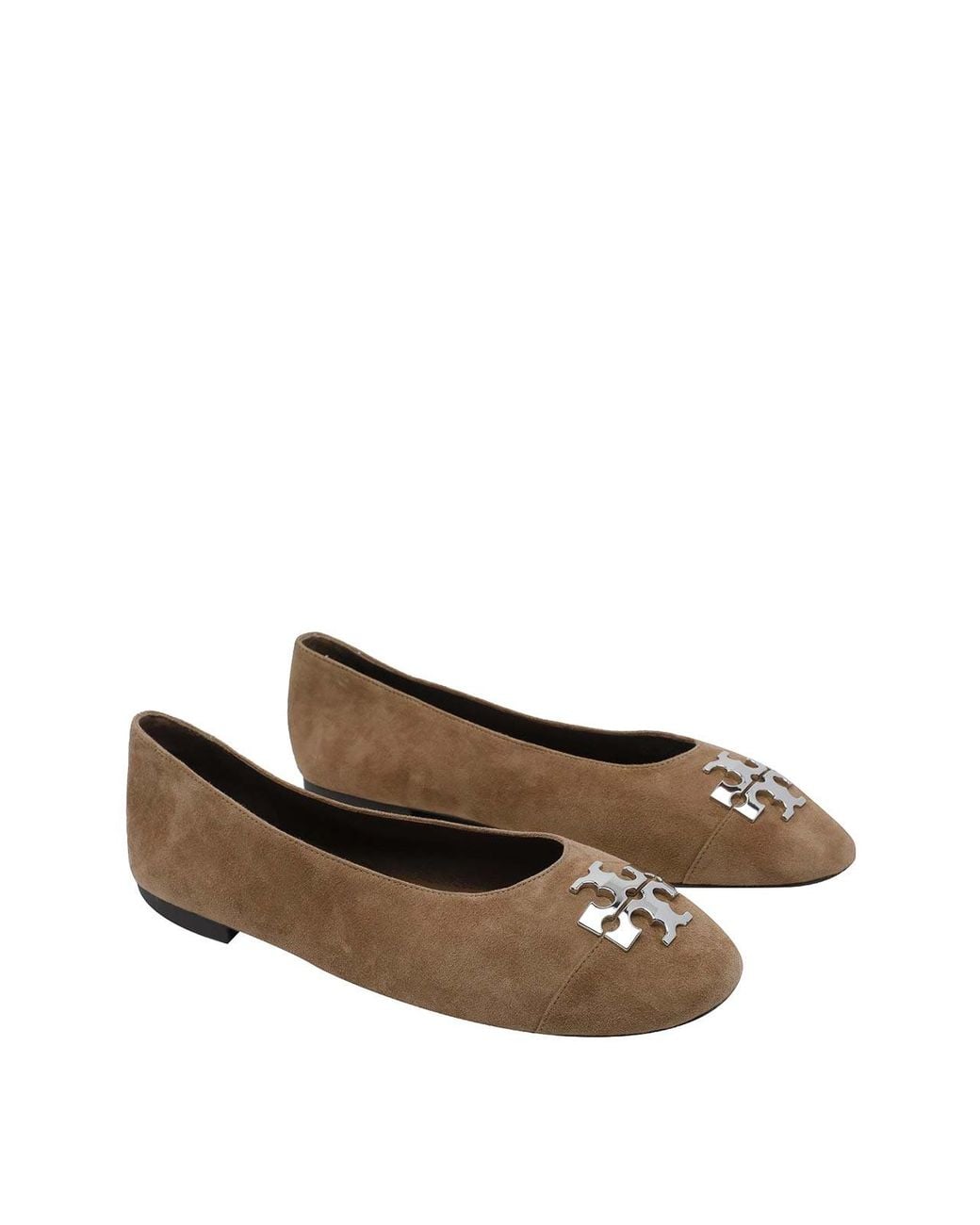 Tory Burch Brown Charlie Ballets
