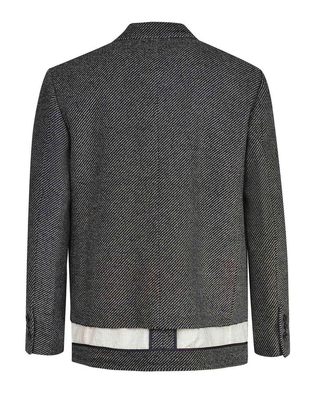 ANDERSSON BELL Black Jacket Made Of Wool Blend for men