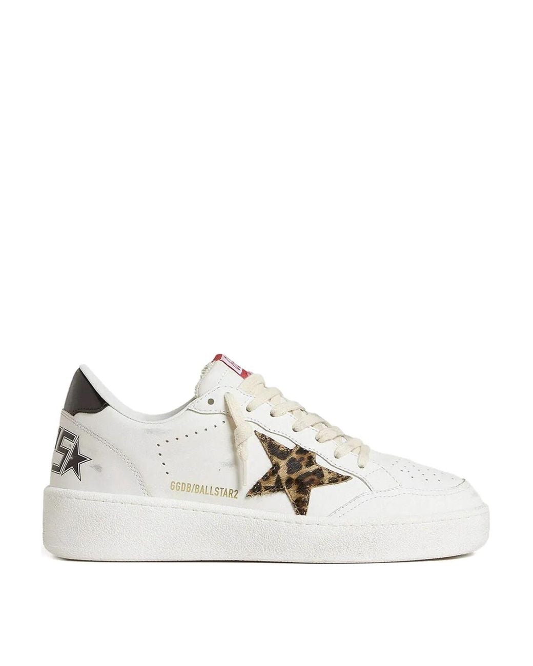 Golden Goose Deluxe Brand White 'Ball Star' Sneakers