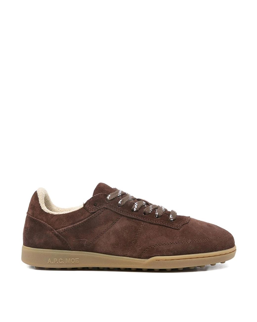 Sneakers Stringate di A.P.C. in Brown