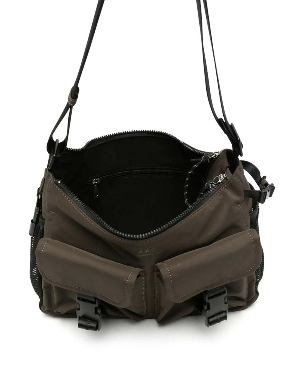 A.P.C. Black Bum Bag for men