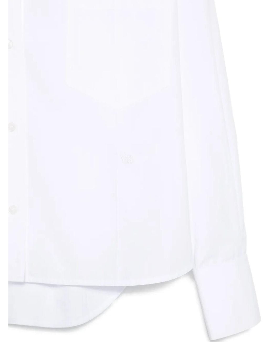Victoria Beckham White Cotton Shirt