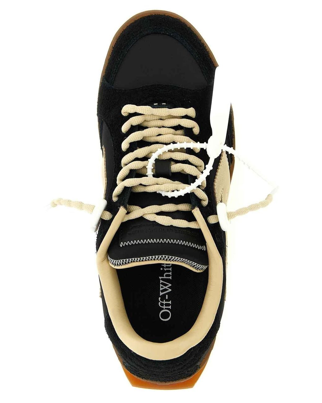 Off-White c/o Virgil Abloh Black End Of Play Sneakers