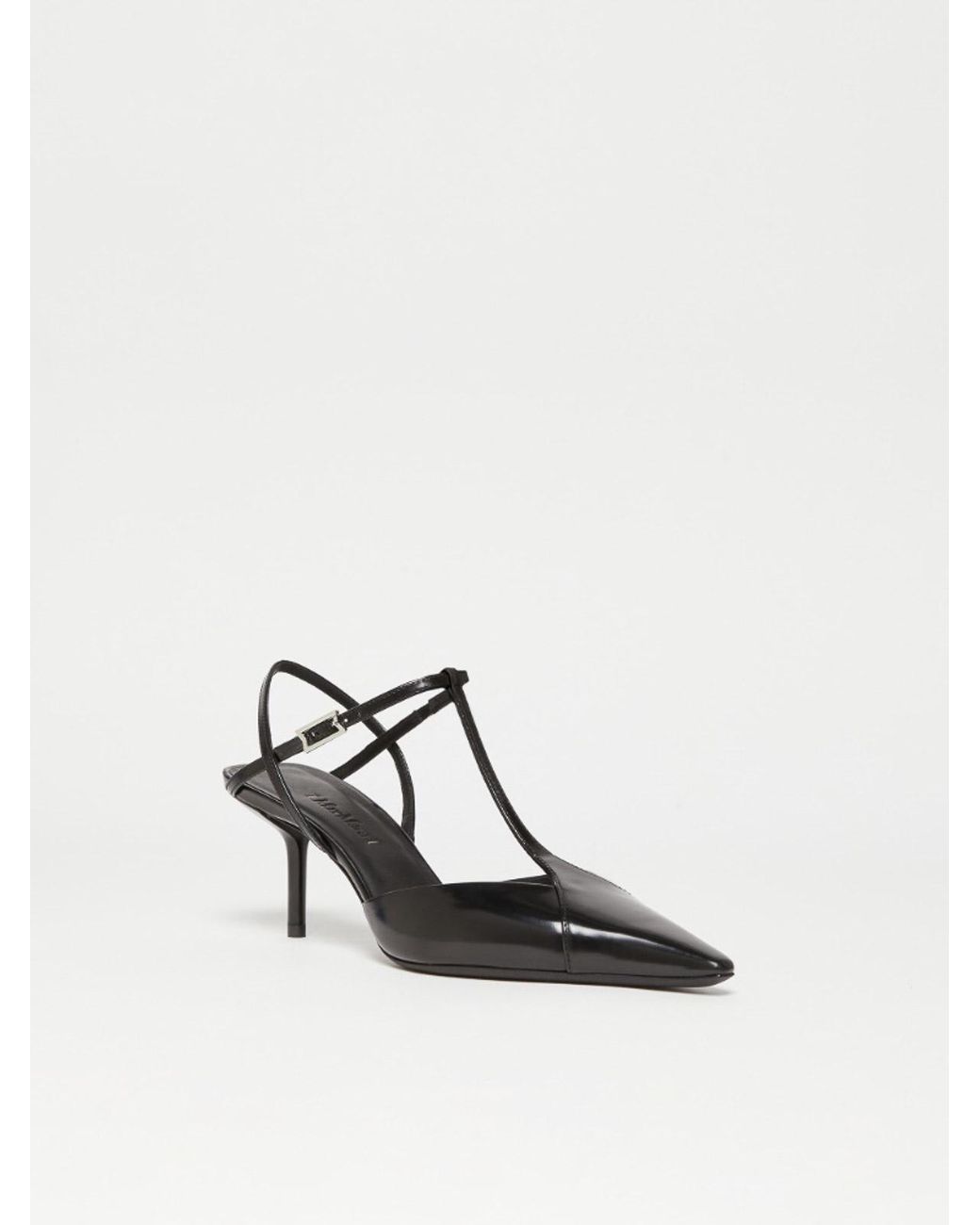 Max Mara Black Slingback