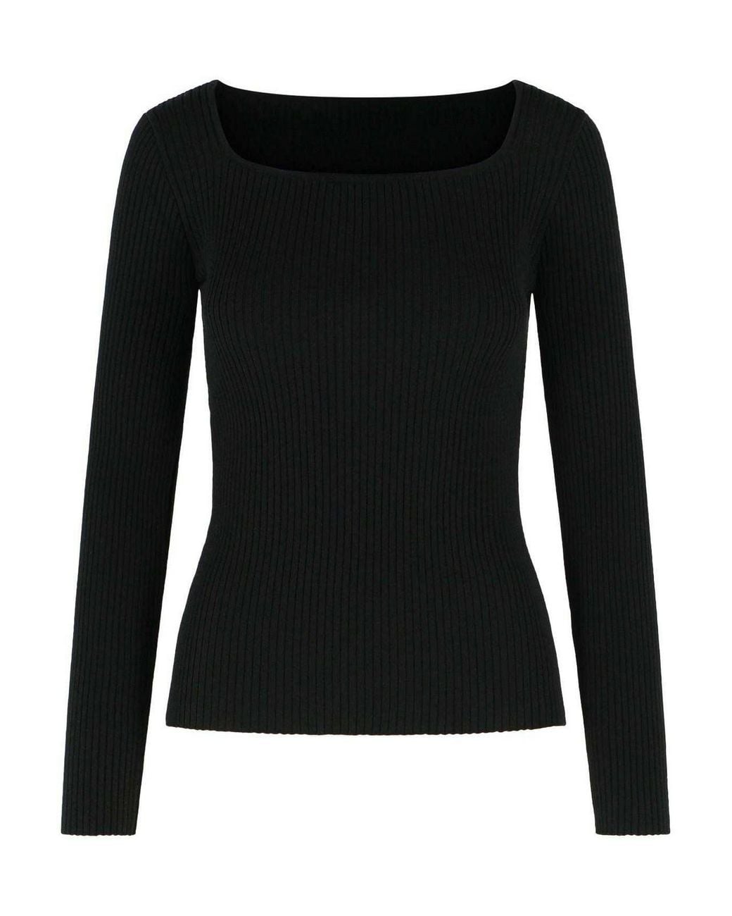 Courreges Black Viscose Blend Sweater
