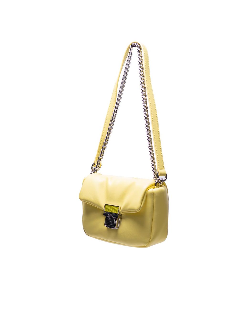 MSGM Yellow Click Bag Cross Body for men