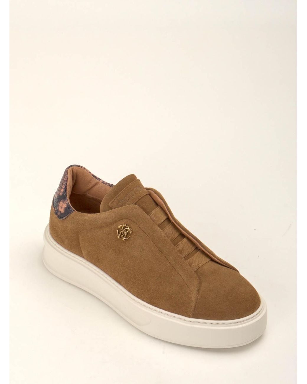 Roberto Cavalli Brown Sneakers