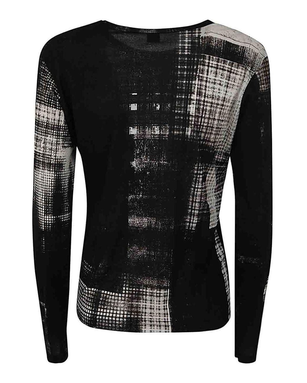 Y's Yohji Yamamoto Black Round Pullover
