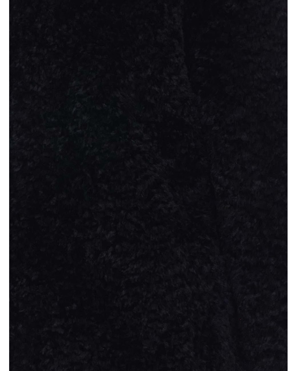 Herno Black Teddy Coat