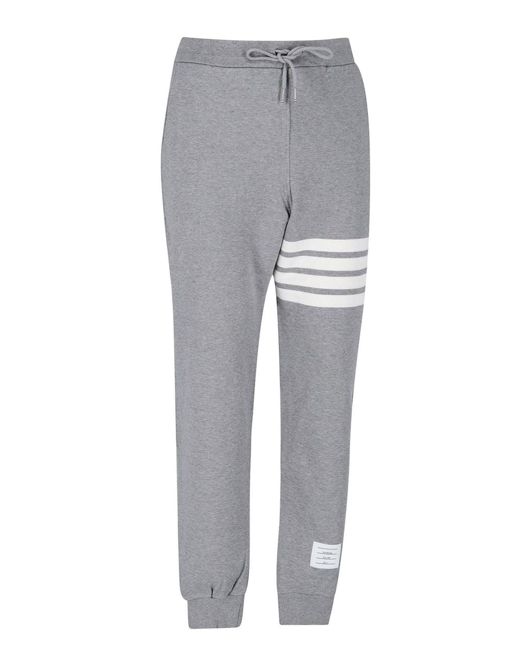 Thom Browne Gray 4-Bar Sweatpants for men