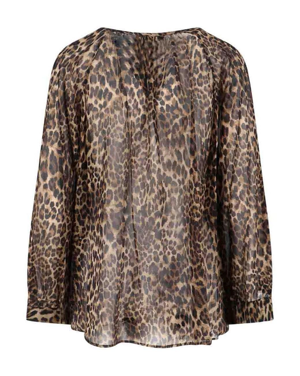 Nili Lotan Brown Shirt