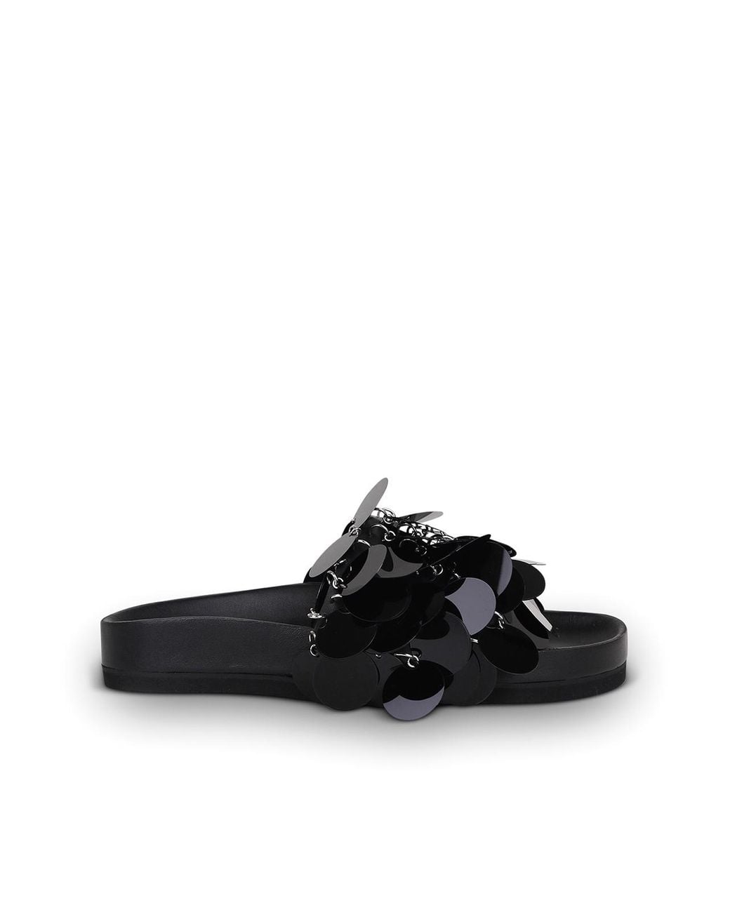 Rabanne Black Slipper