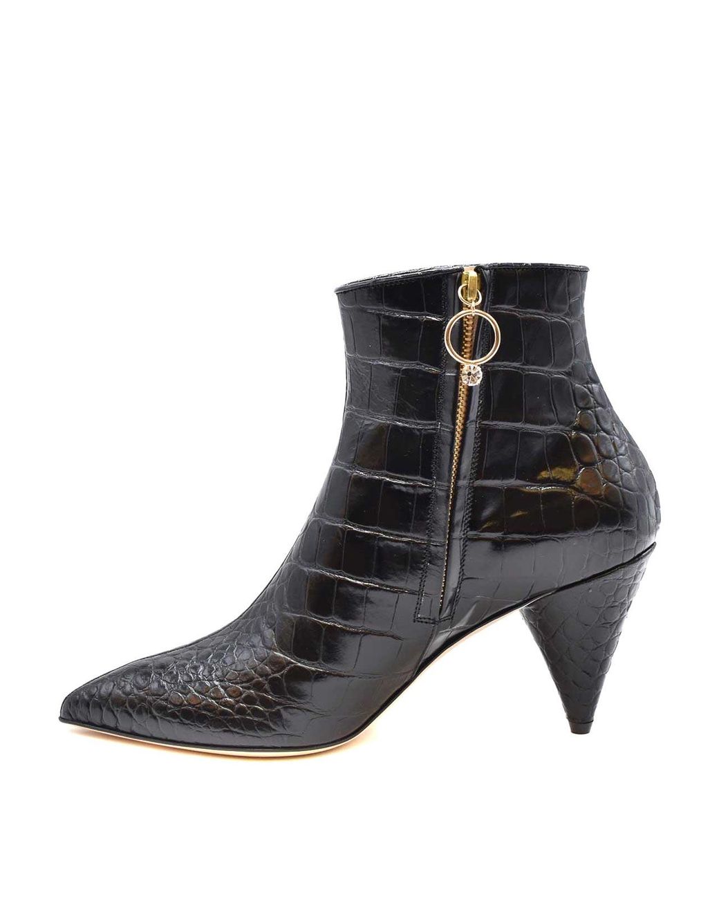 Polly Plume Black Booties