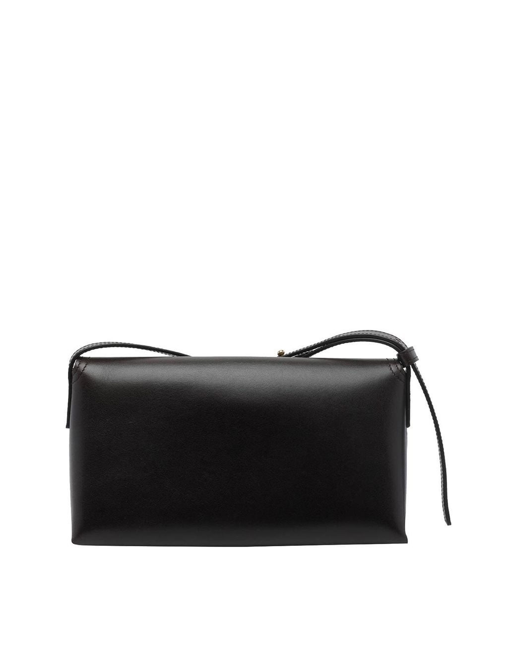 A.P.C. Black Small Simon Crossbody Bag
