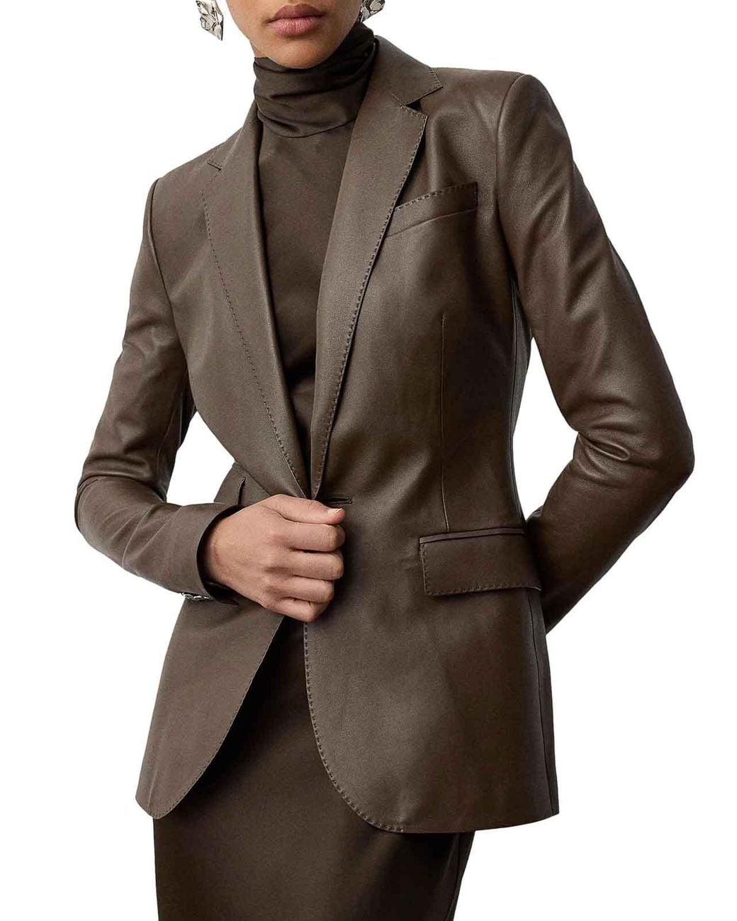 Polo Ralph Lauren Brown Parker Blazer
