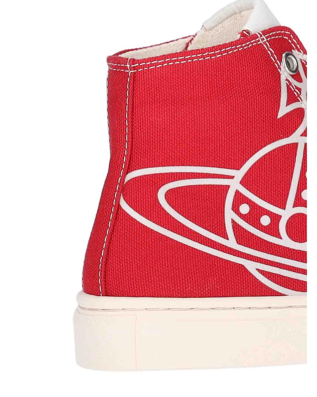 Vivienne Westwood Red Sneakers