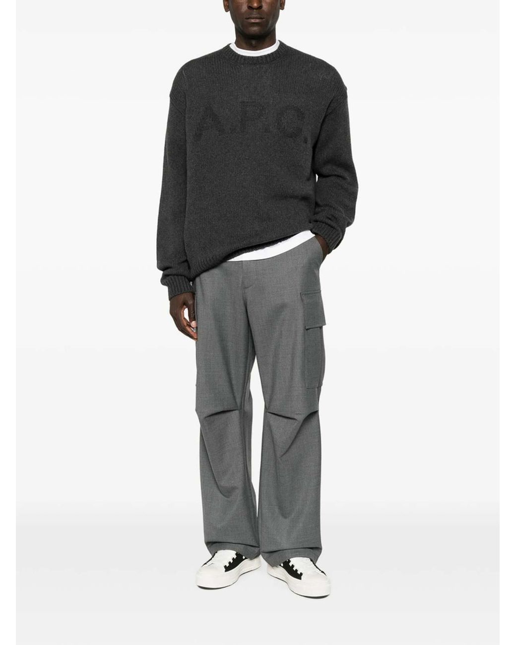 A.P.C. Black Sweater for men