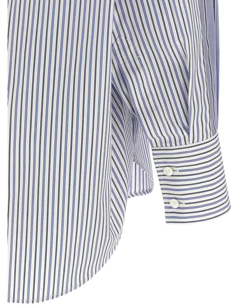 Stella McCartney Blue Striped Shirt