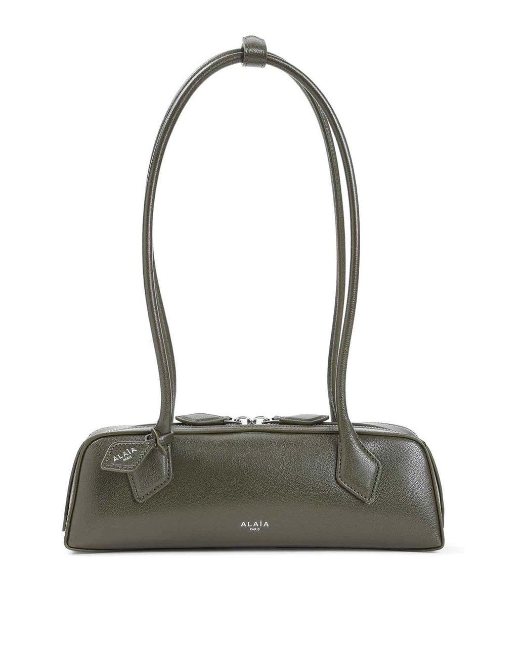 Alaïa Green Teckel Small Shoulder Bag