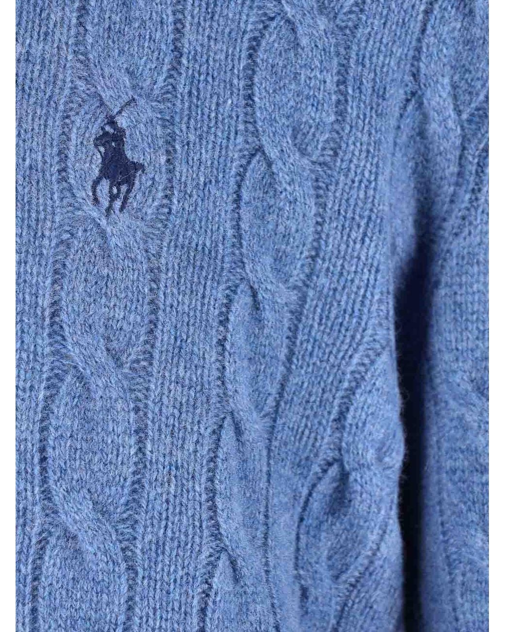 Polo Ralph Lauren Blue Logo Sweater for men