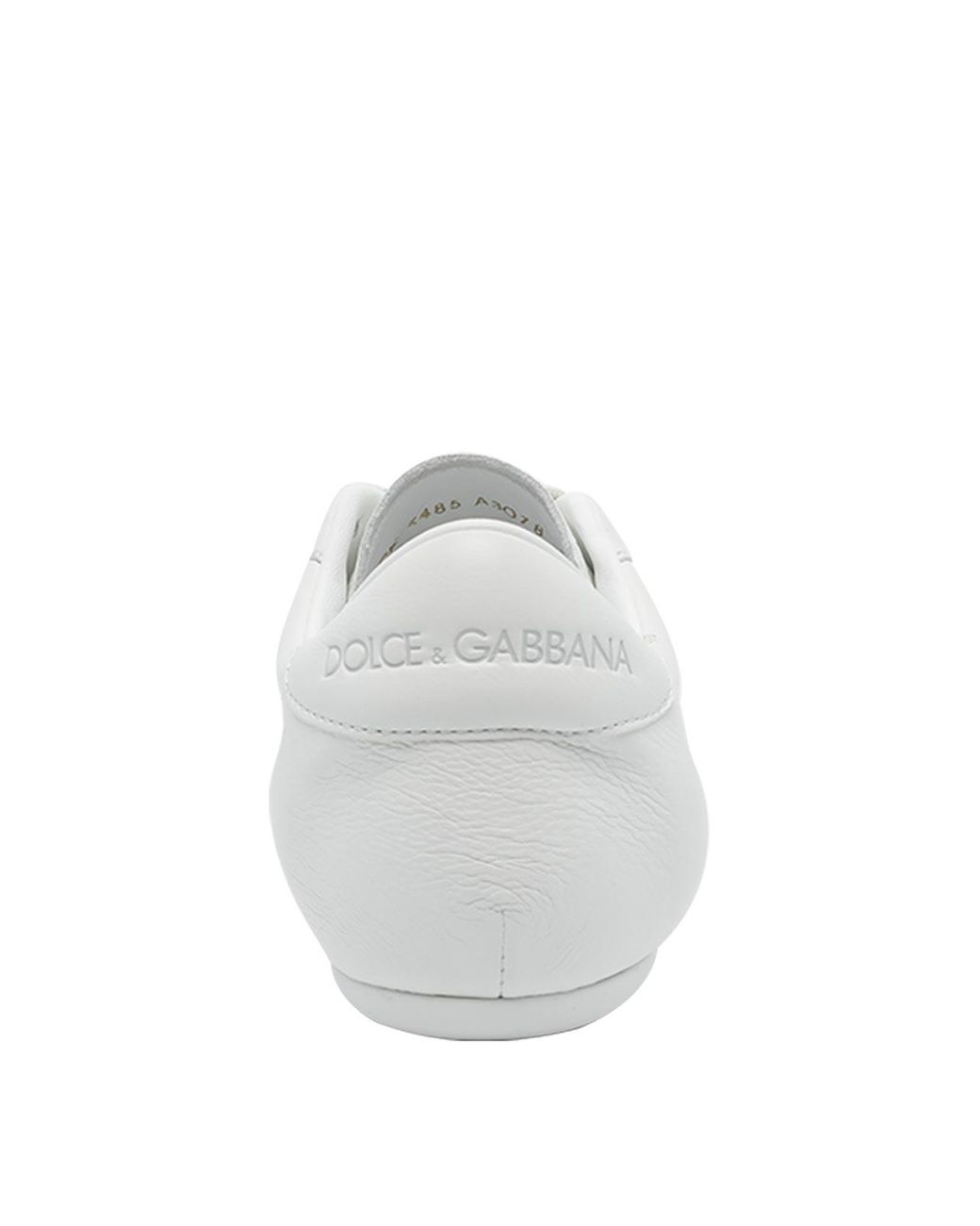 Dolce & Gabbana White Dolce&Gabbana Leather Soft Ballet Sneakers