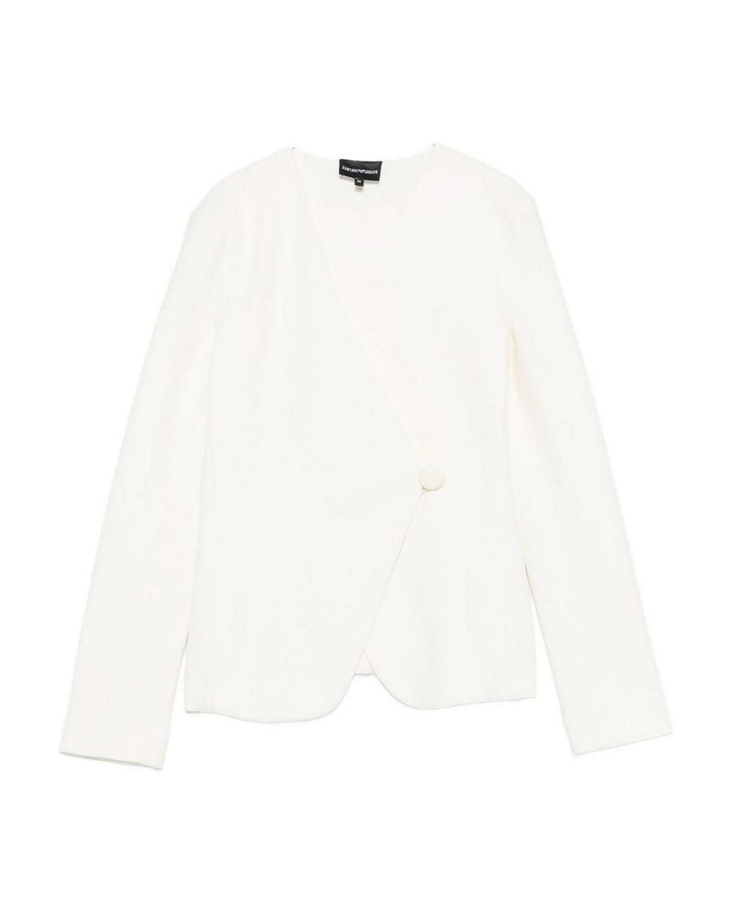 Emporio Armani White Cotton Jacket