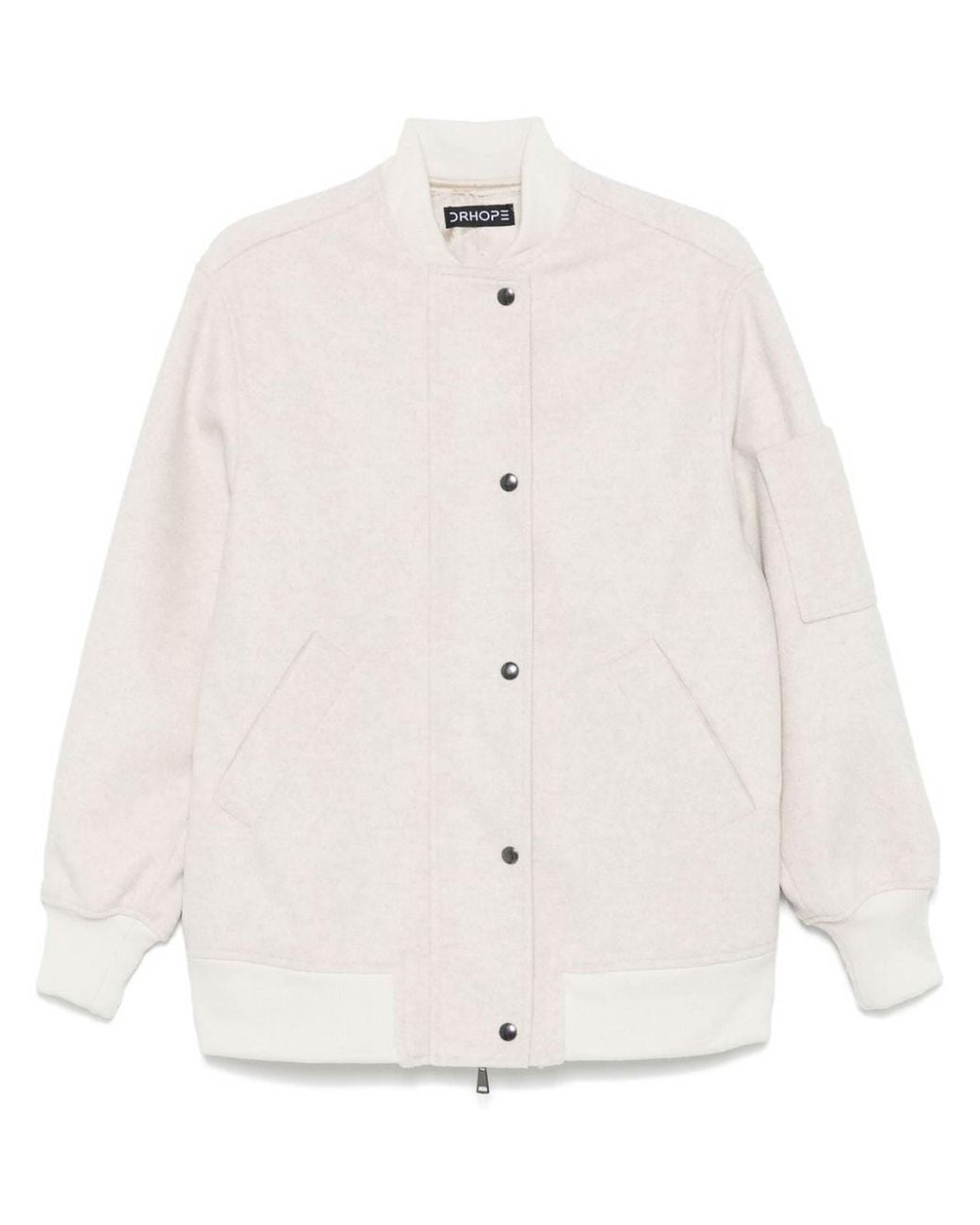DR. HOPE Gray Bomber Jacket