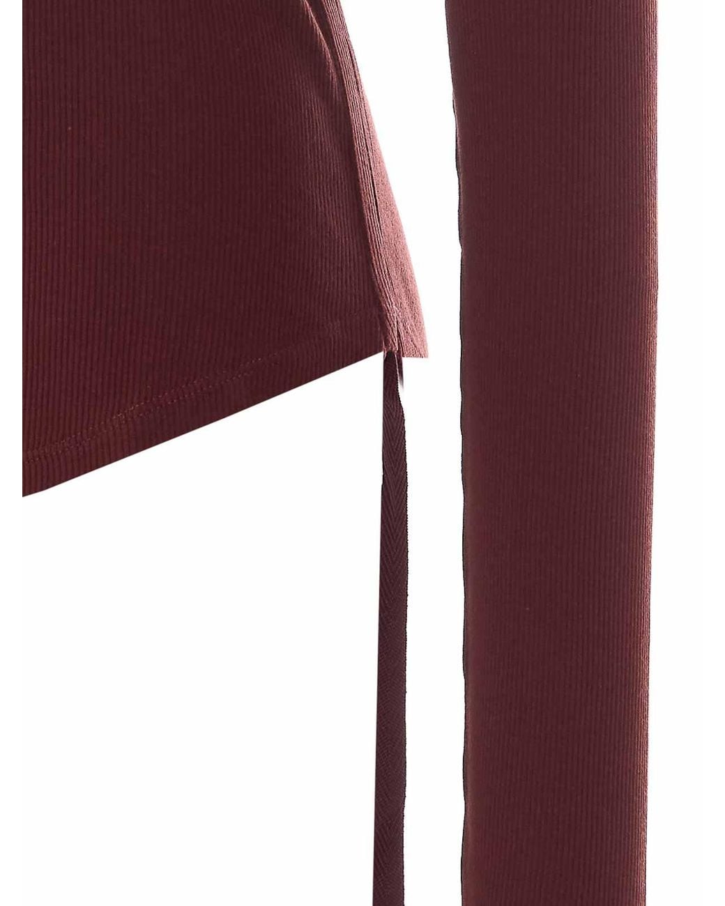 Ann Demeulemeester Red Dot Sweater