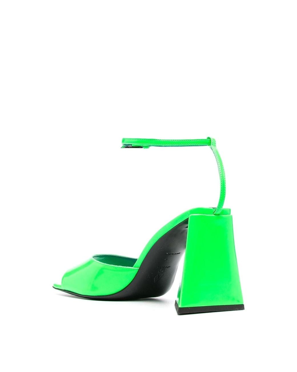 The Attico Green Sandals Shoes