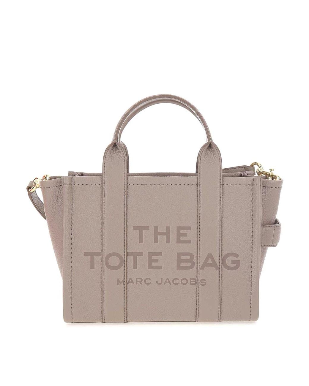 Marc Jacobs Gray The Small Leather Tote