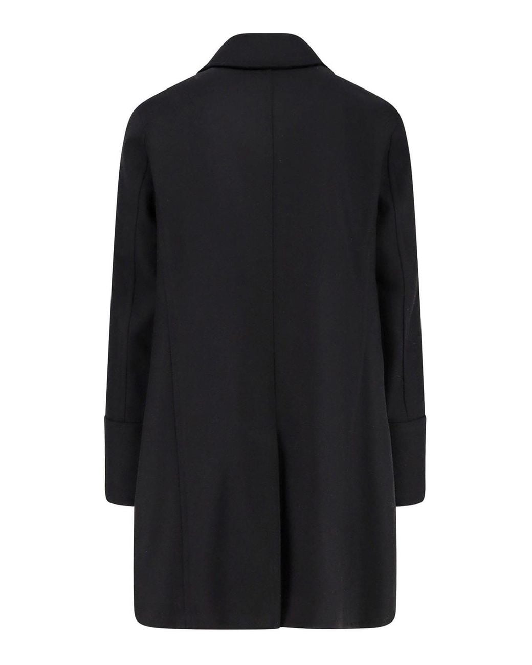 Sealup Black Genoa Coat for men