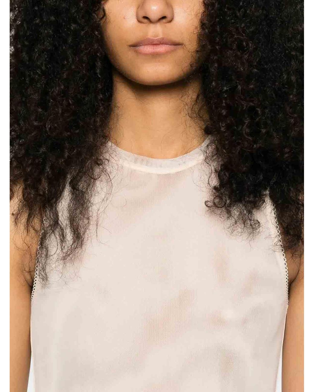 Forte_forte White Body Tulle