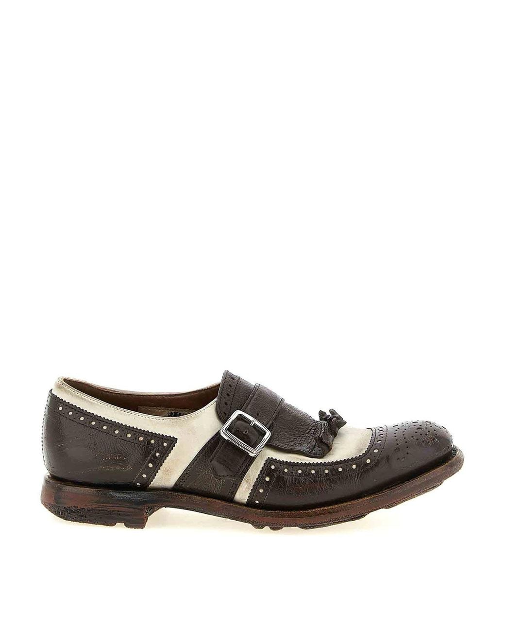 Church's Brown Monk Strap Shanghai