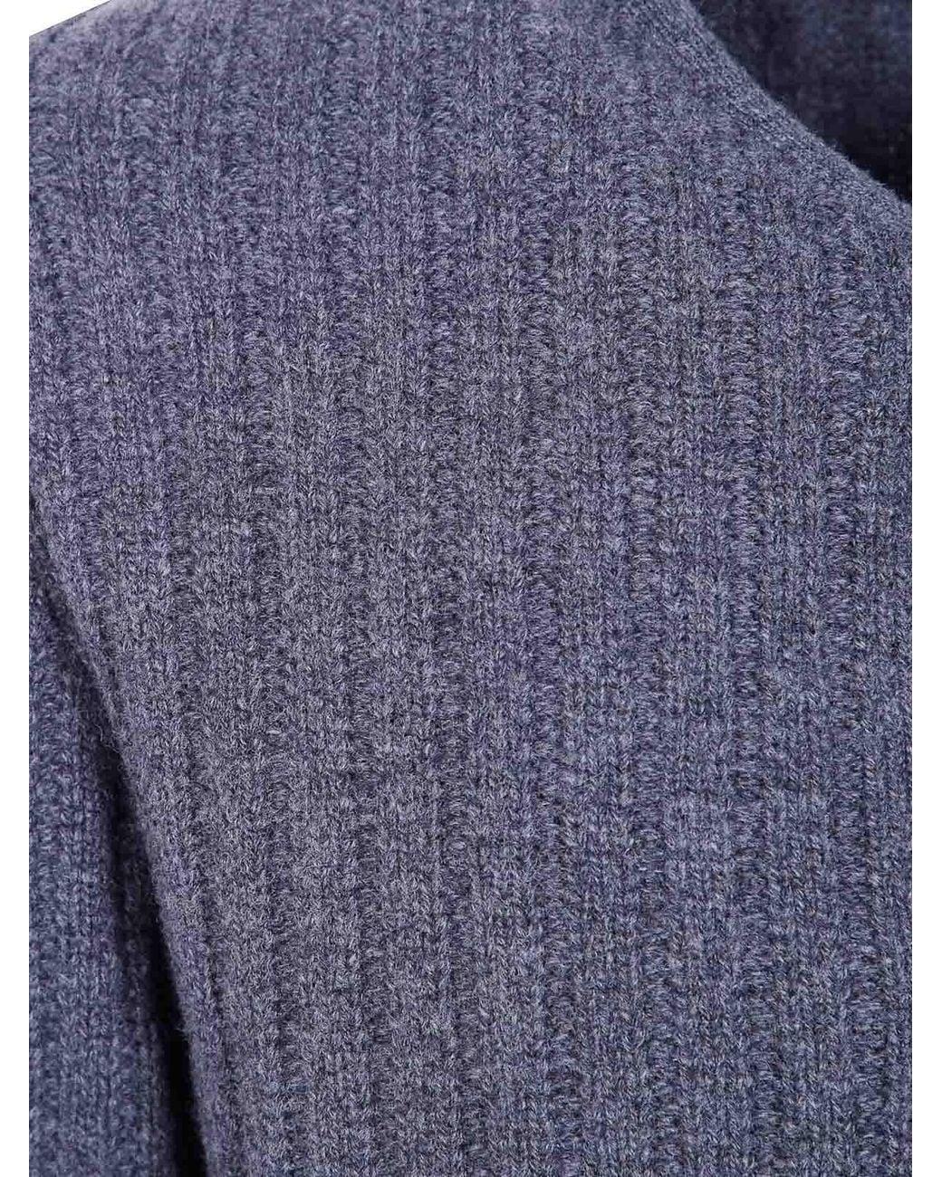 Pull Col Rond Lardini pour homme en coloris Blue
