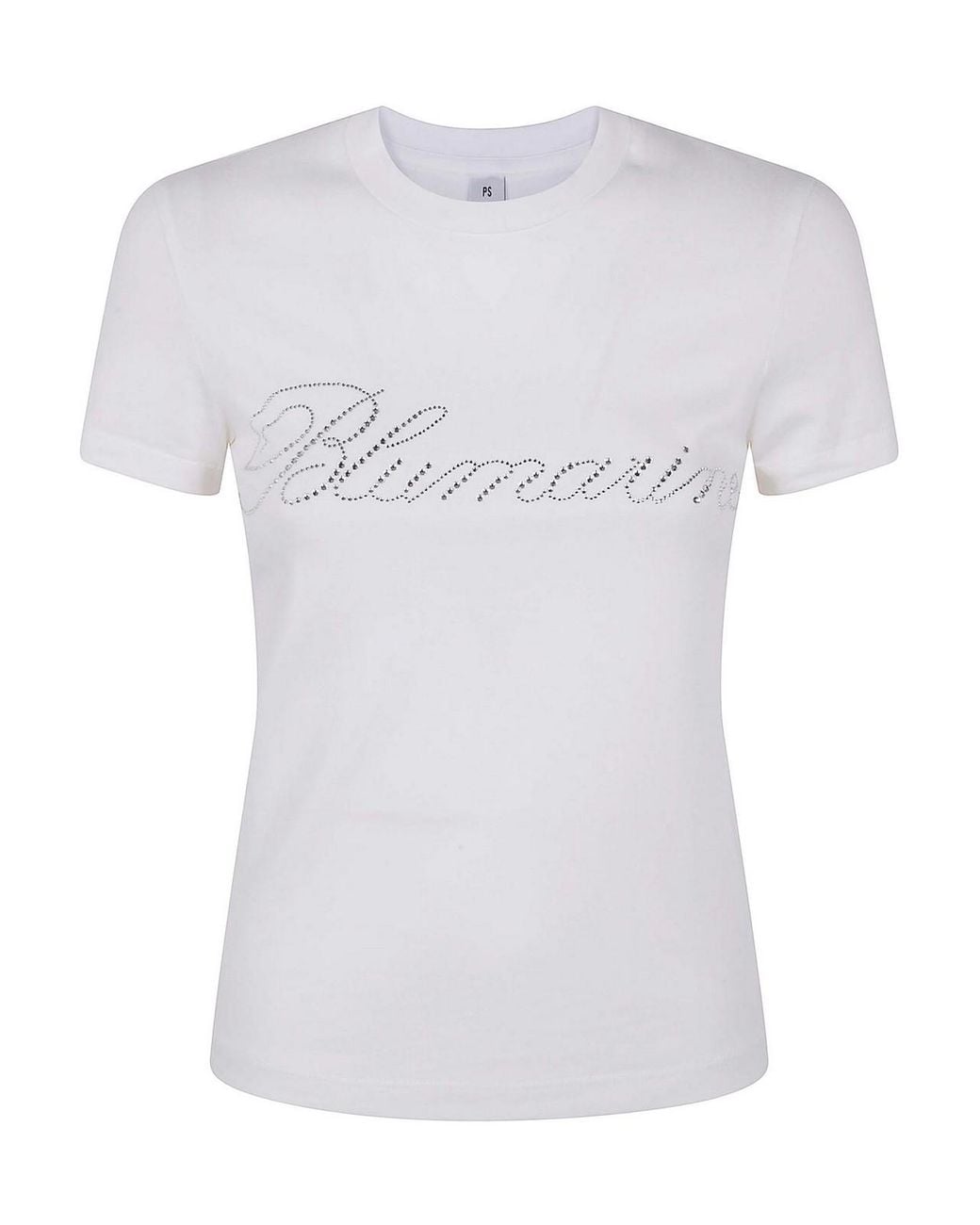 Blumarine White Jersey T-Shirt
