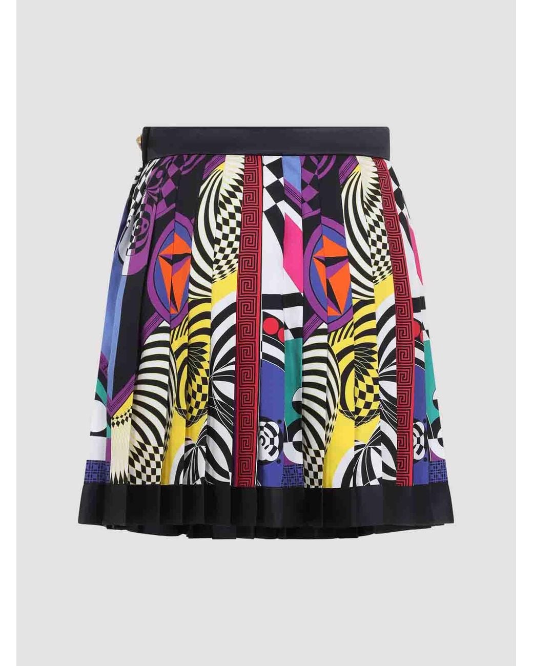 Jupe Midi Versace en coloris Blue