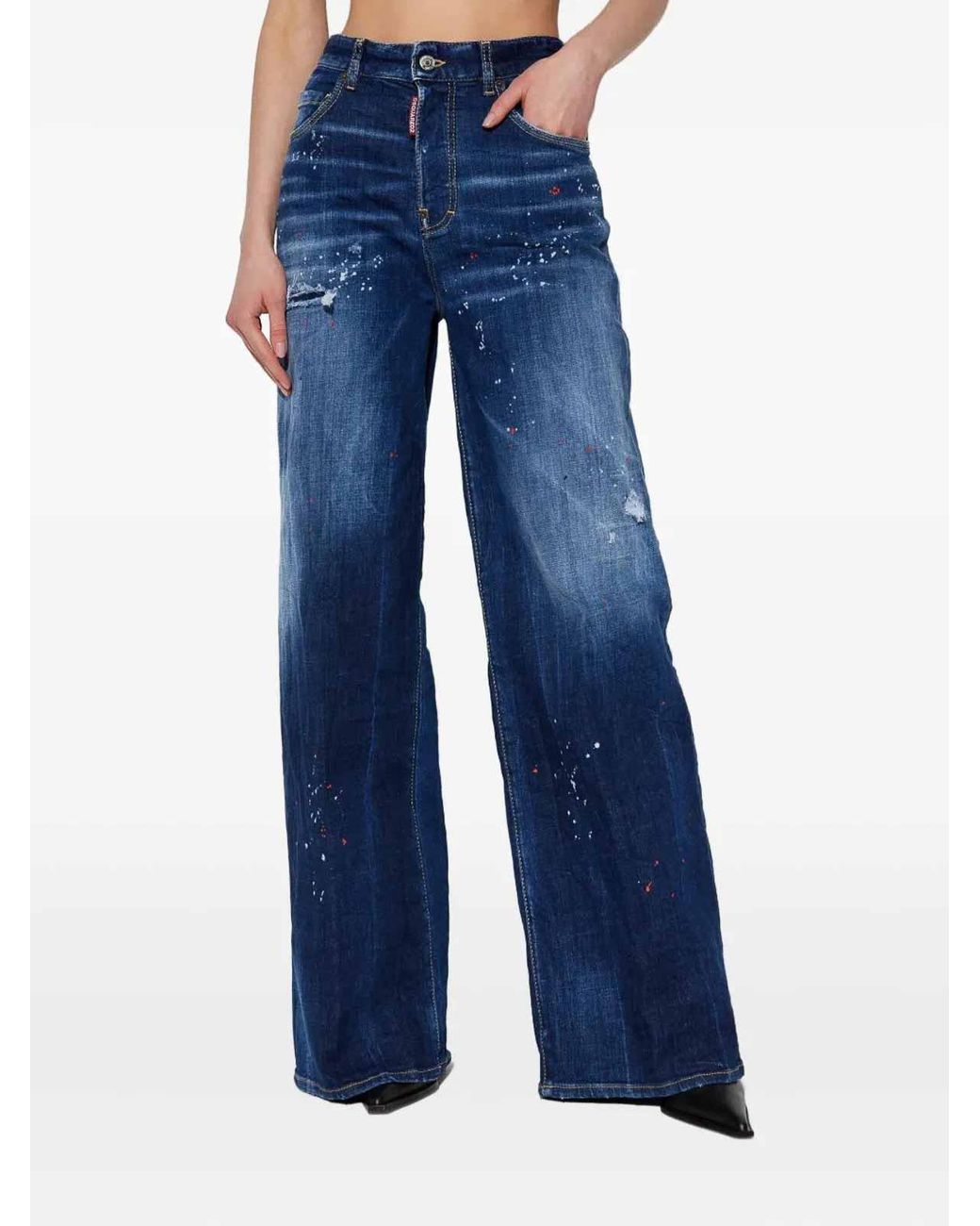 DSquared² Blue Pants 5 Pockets