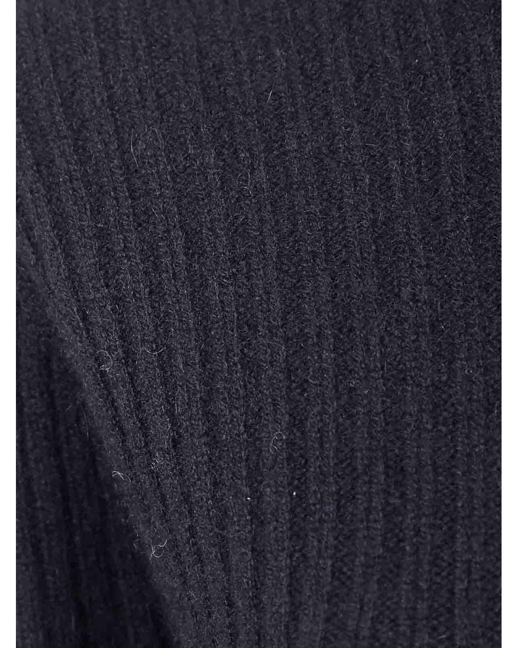 Uma Wang Blue Plain Ws Rib Top