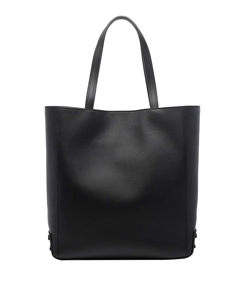 Tod's Black Medium Leather Tote Bag for men