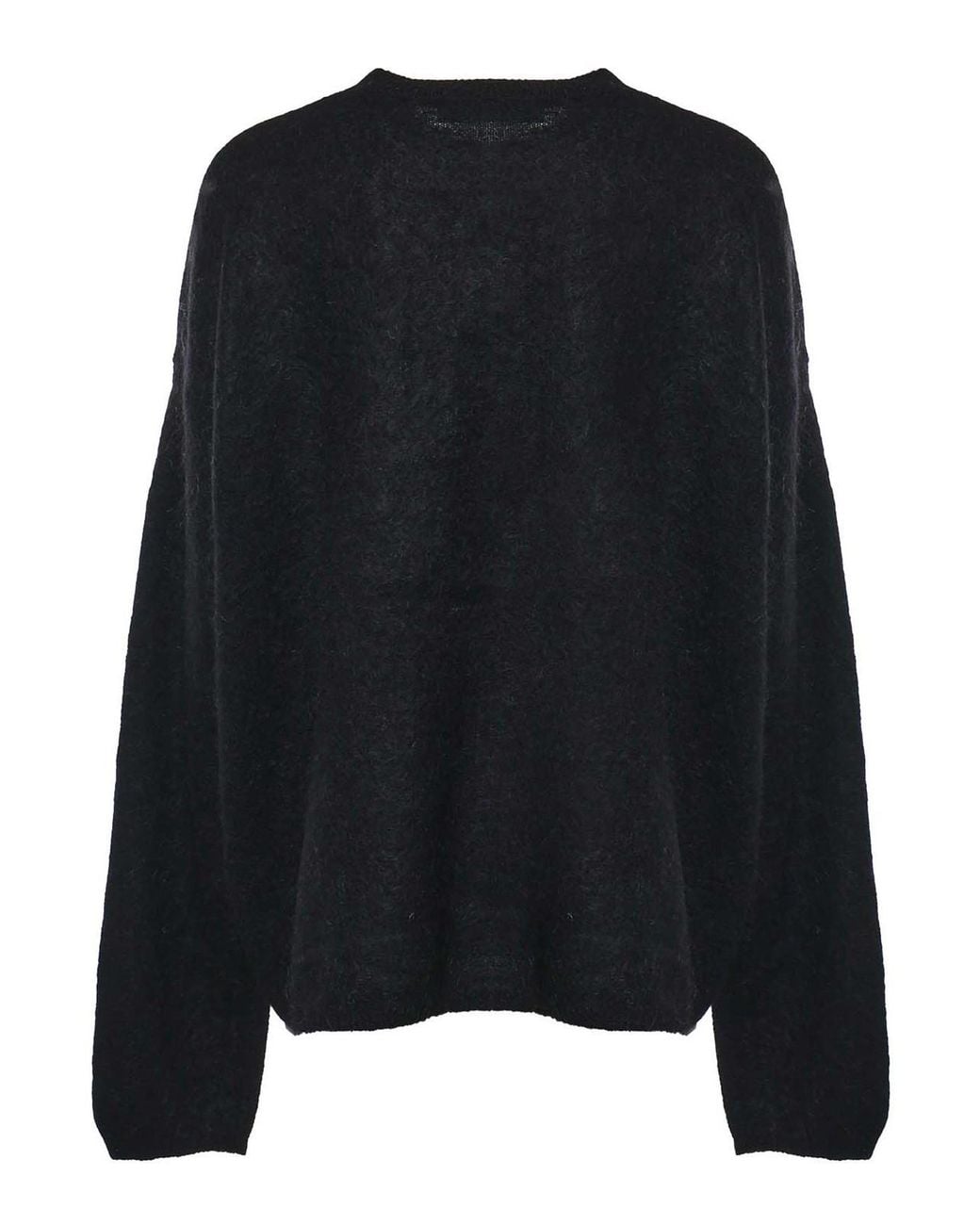 Frankie Shop Black Mohair Blend Sweater